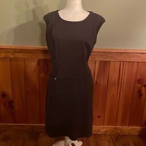 Calvin Klein Grey Jersey Knit dress